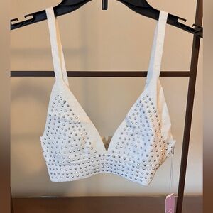 NWF, “sweater” bra top